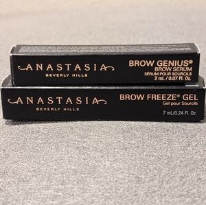 Bundle Anastasia Beverly Hills Brow Genius Conditioning Brow Serum & Freeze Gel
